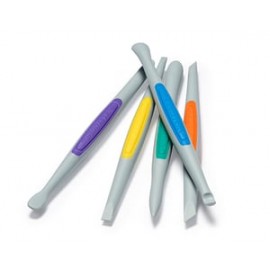 CLAY FINISHING TOOLS (SMALL): FLEX-FIRM SILICONE SET (5PCS)
